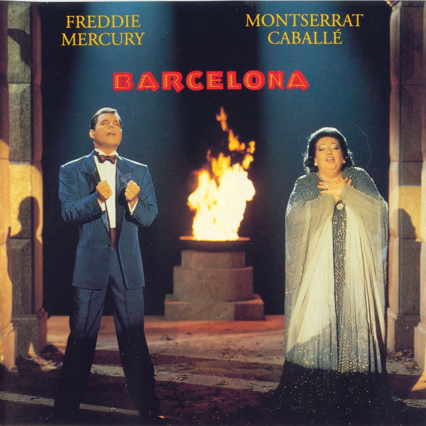 Freddie Mercury and Montserrat Caballé - Barcelona