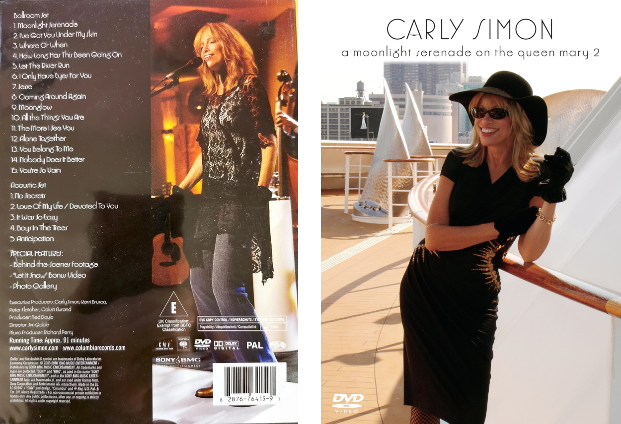 Carly Simon - A Moonlight Serenade on the Queen Mary 2